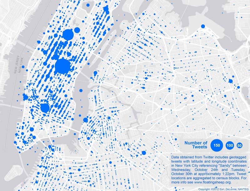 Interactive cluster map.