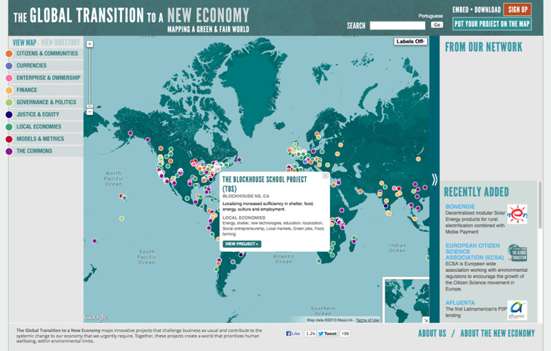 Interactive Map: List of All Locations and Activities