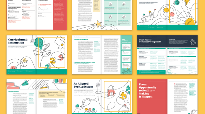 Nonprofit education equity research report design by nonprofit design firm Constructive