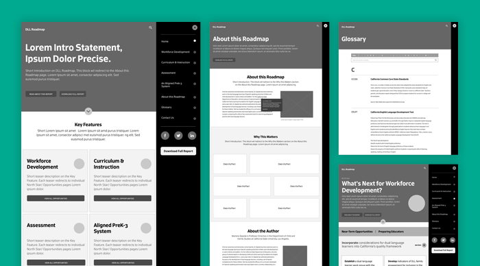 UX for a digital nonprofit research report website design